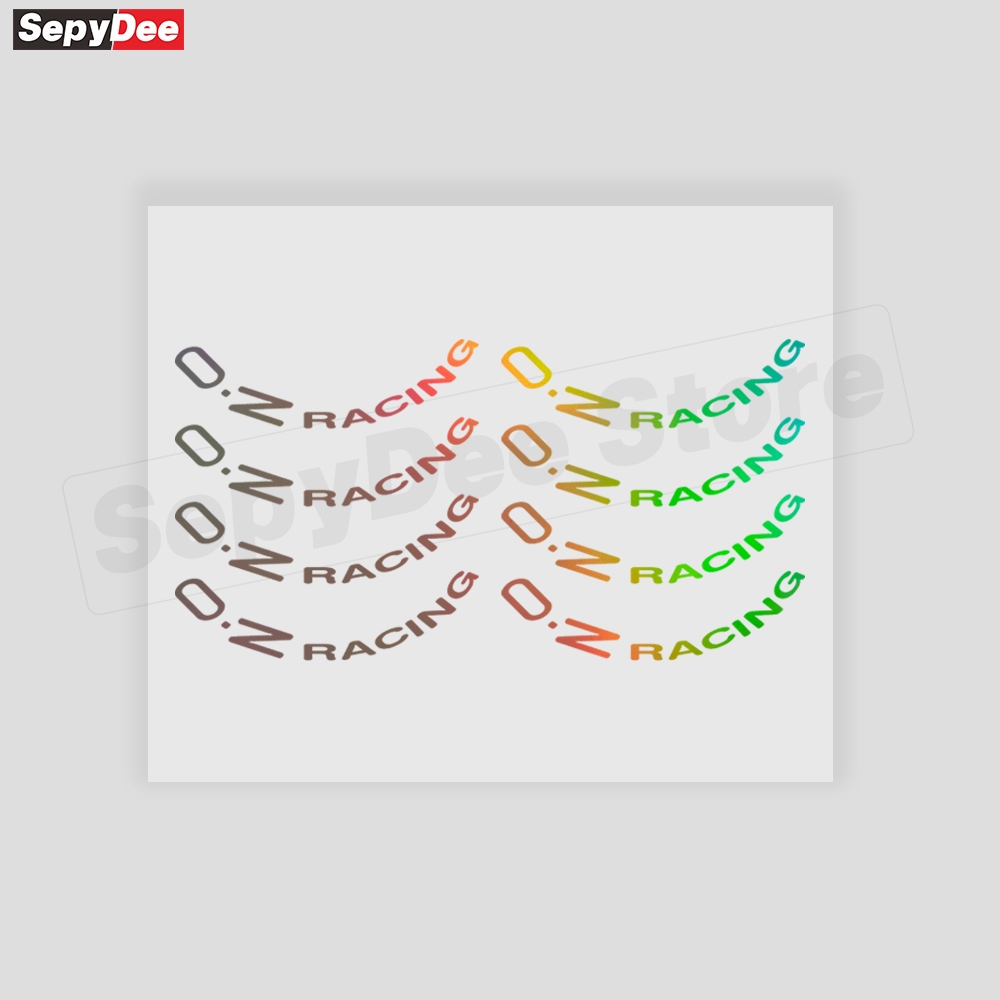 8x OZ Racing Car Wheel Hub Stickers Wheel Rim Decals | Shopee Philippines