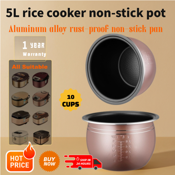 5L6LInner pot for Ricecooker replancement 10cups 1.8L liner Non-stick ...
