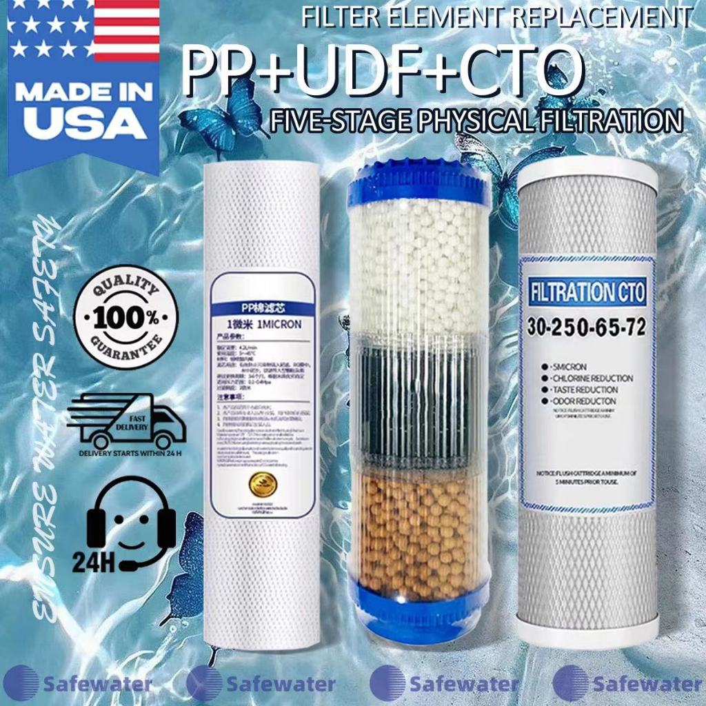 PP / 3in1 Alkaline / CTO 10inch 3pcs Standard ALKALINE REPLACEMENT ...