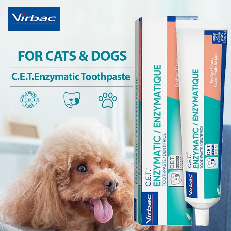 Enzymatic Toothpaste For Dogs & Cats – Poultry Flavour, 70g, Fights Tartar & Plaque, Freshens Breath