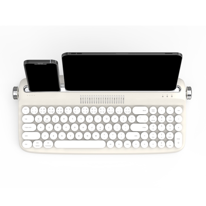 B309 Sand Beige Upgraded Retro Wireless USB-C/Bluetooth Typewriter ...