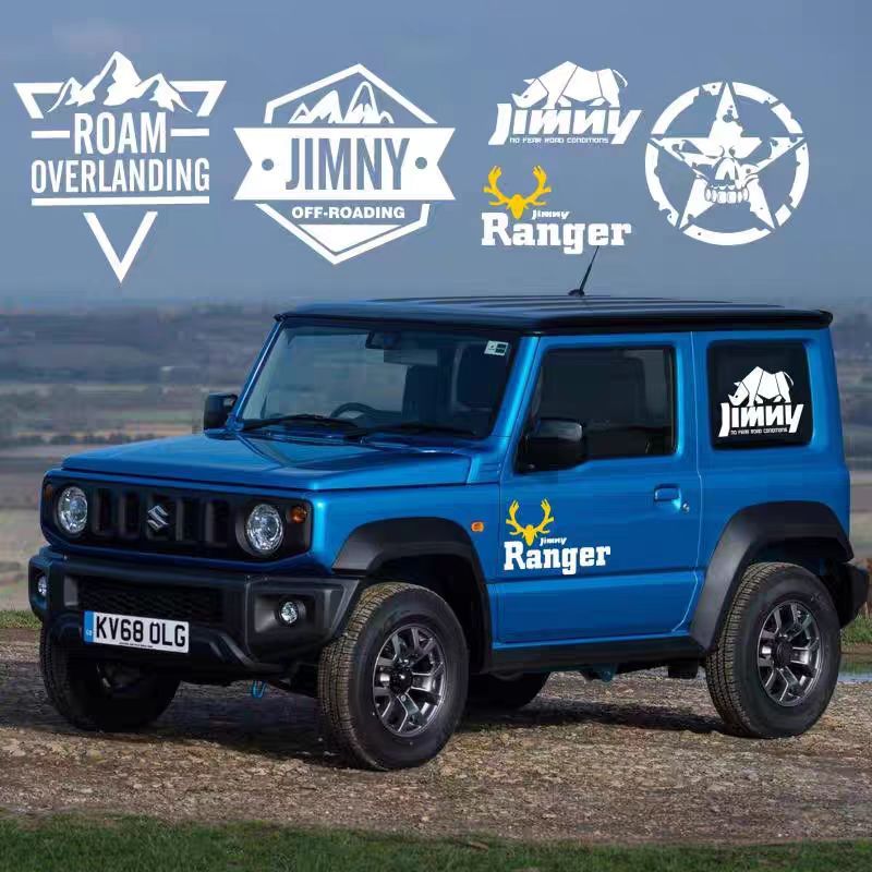 For Suzuki Jimny Car Stickers Personalized Modified Body Door Decals ...