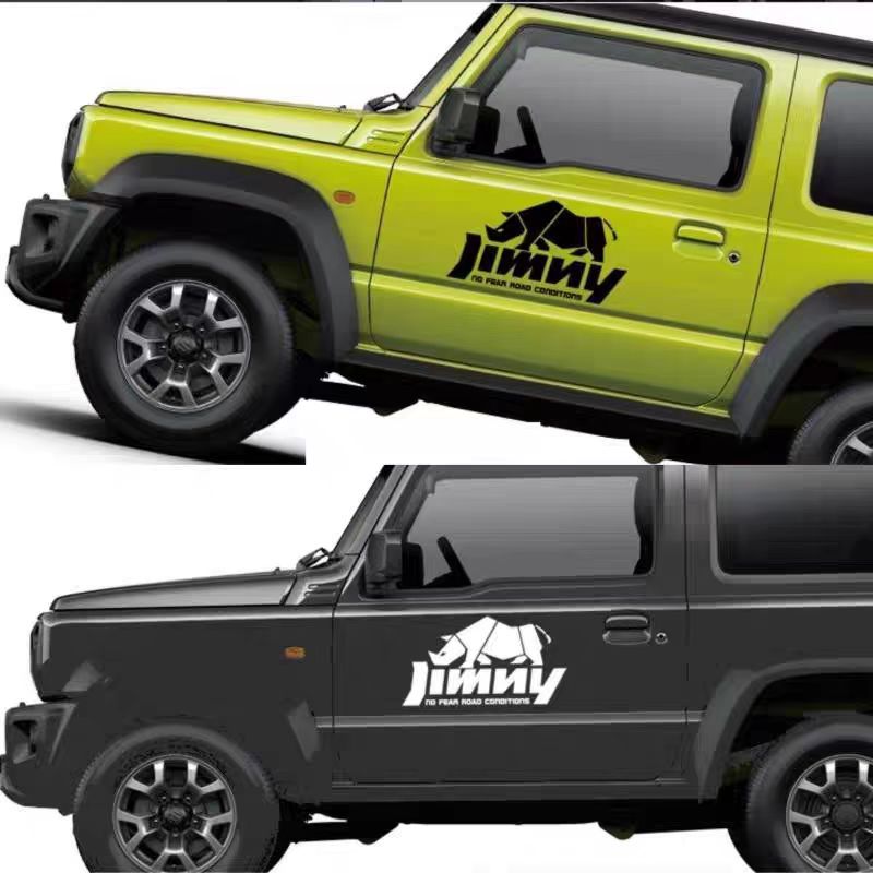 For Suzuki Jimny Car Stickers Personalized Modified Body Door Decals ...