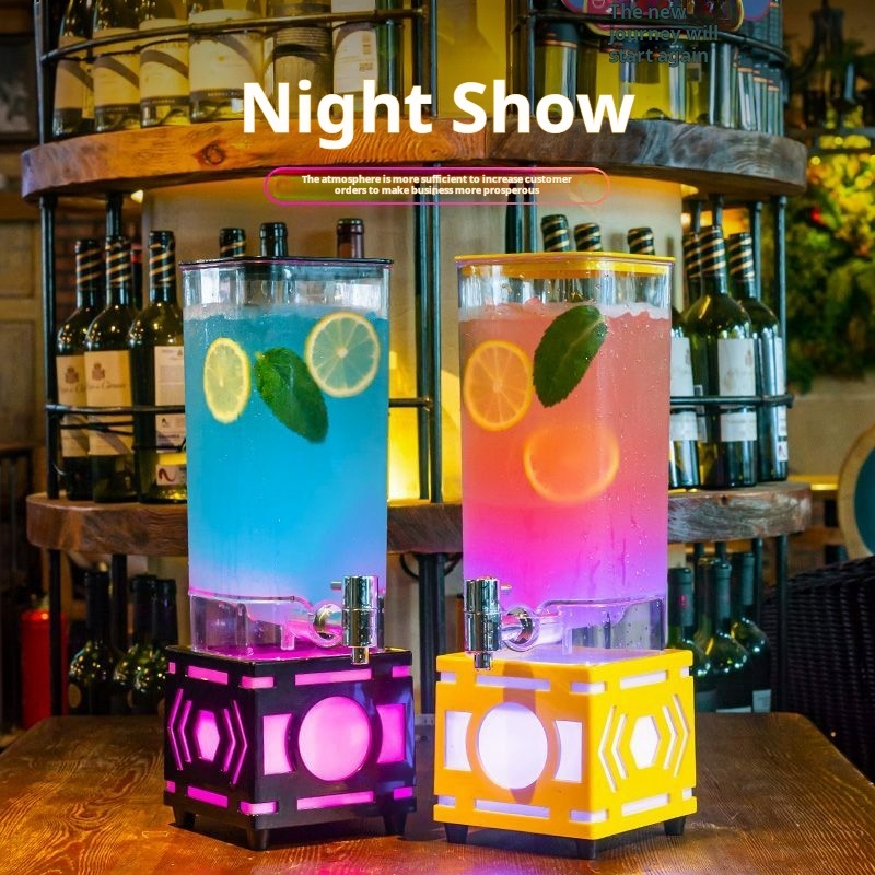 Luminous wine cannon 3L bar KTV celebrity beer barrel draft