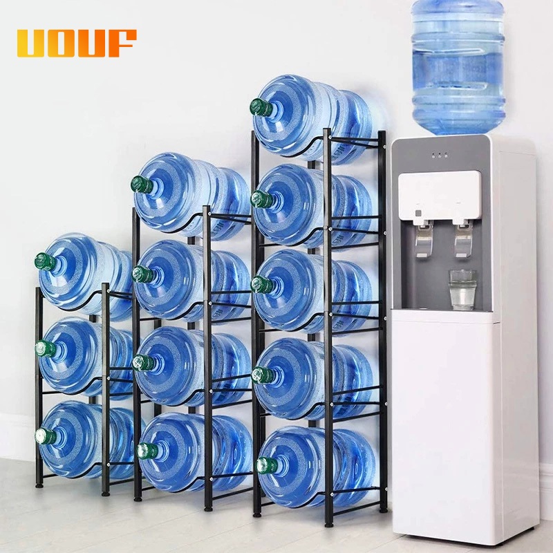 3/4/5 Layer Mineral Water Rack Stand Water Container Gallon Jug ...