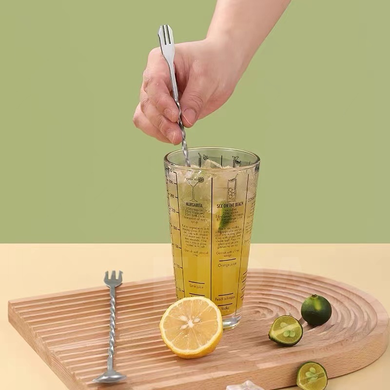 Cocktail Coffee Tea Stirrer Spoon bar Cocktail stick Milk Tea Stirrer ...