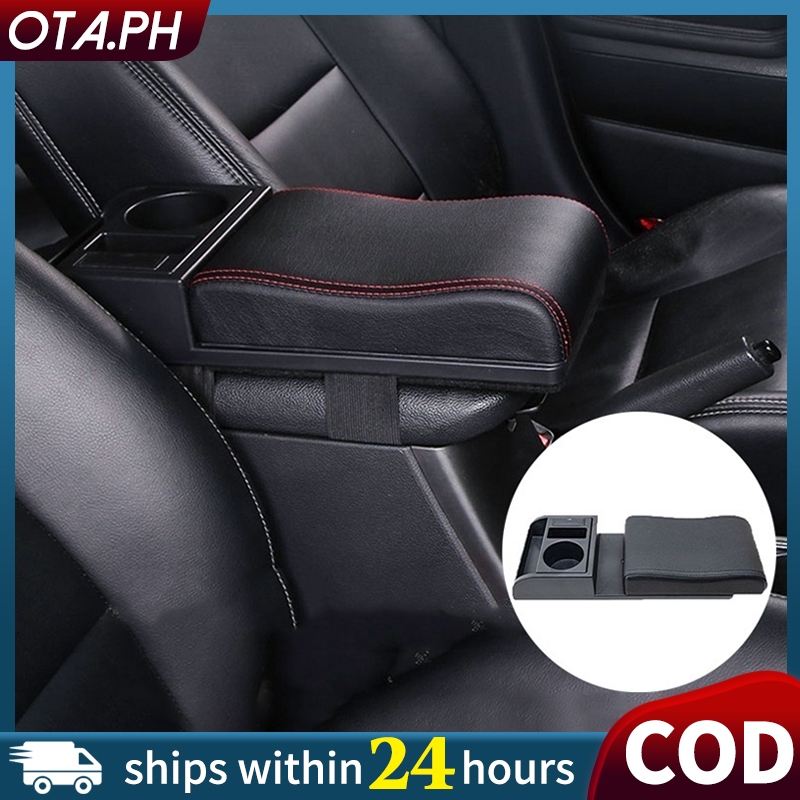 Car Armrest Box Cover Bracket Heightening Support Universal Arm Center ...