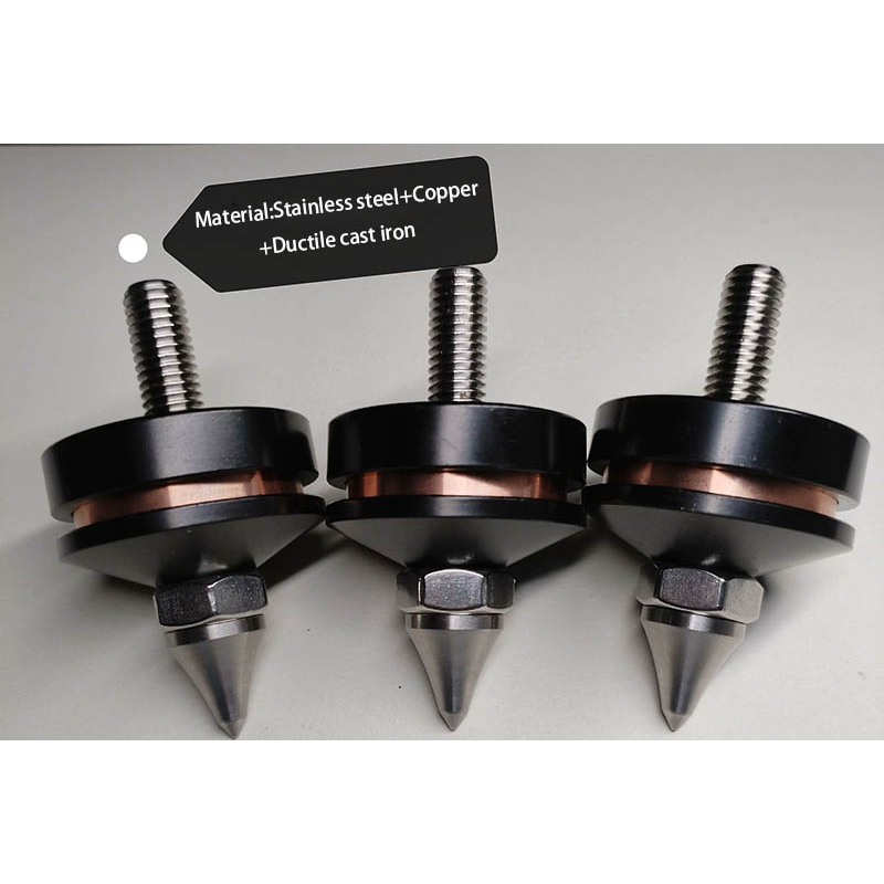 HiFi Audio Copper + Stainless Steel + Cast Iron Speaker Amplifier Rack ...