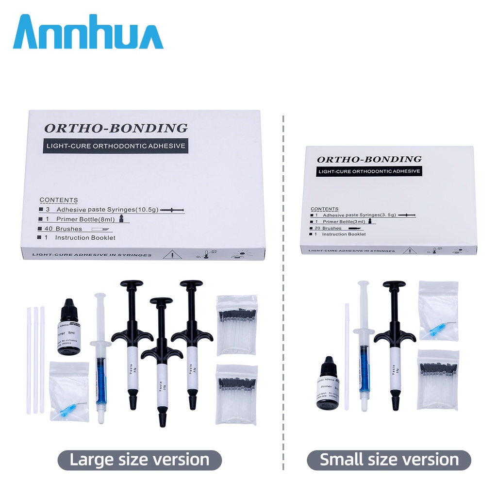 [Dental King] 1 Set Big Box OrthoBond bonding Light Cure Longer Expiry