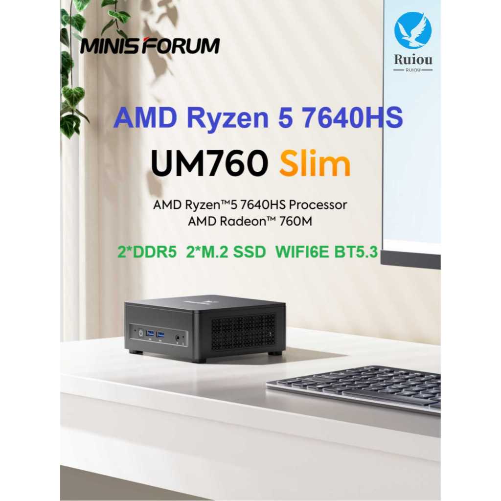 Beelink SER9 Pro Mini PC, AMD Ryzen 9 AI HX 370 (12 core/24 core, fino a 5,1 GHz), 32 GB di RAM LPDDR5X, SSD 1 TB, 3 schermi (HDMI/DP/USB4), Wi-FI 6/BT5.2/LAN 2,5 GHz, Argento