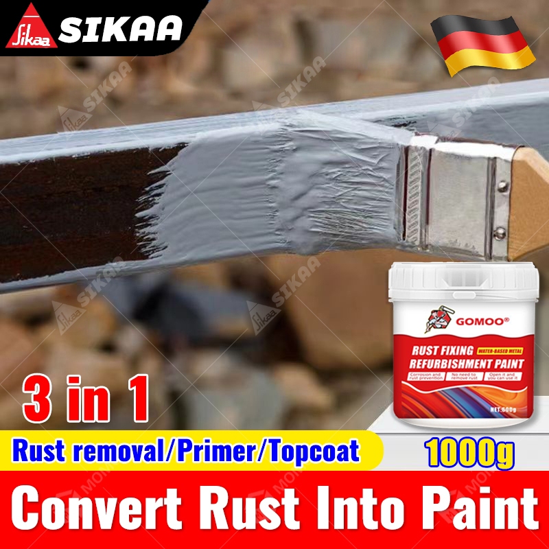 ️ 1000G ️ Rusting Anti Rust Paint with brush 3in1 Metal Primer Paint
