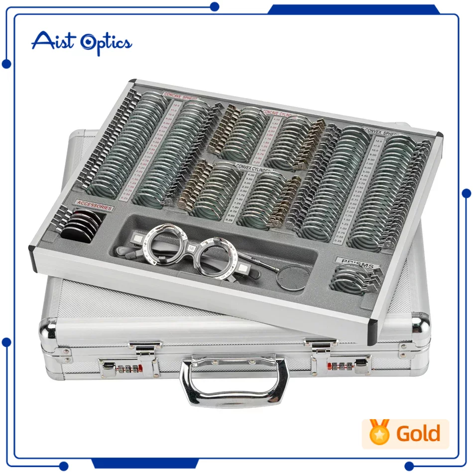 WZ-YG5 158 Metal Trial Lens Box China Ophthalmic Instruments Optical ...