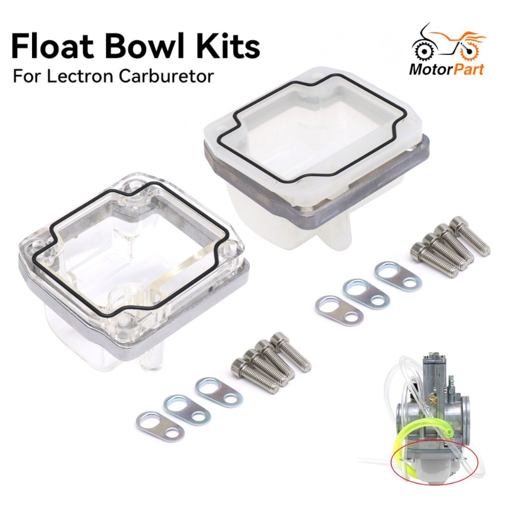 MOTOPARTS SHOP Lectron Carburetor Float Bowl Kits for Lectron