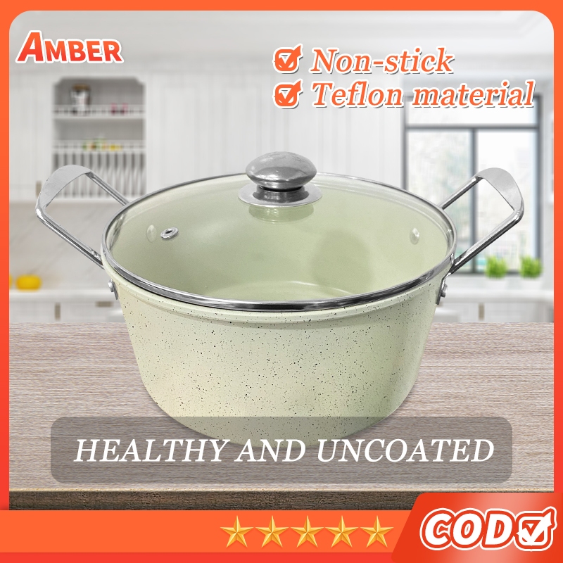Medical Stone Soup Pot Household Non-Stick Pot Double Ear Cooking Pot ...