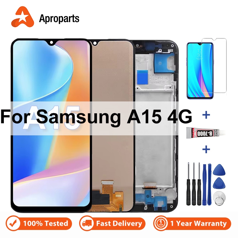 Touch Screen For Samsung Galaxy A15 4G 5G A155 A156 SM-A155F A156B LCD ...
