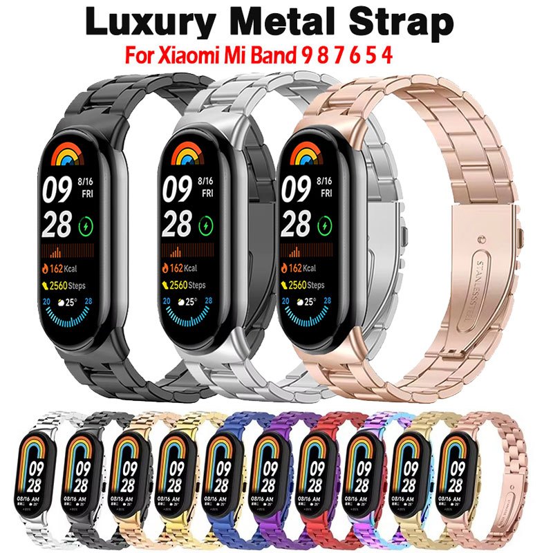 Xiaomi Smart Band Strap Quick Release Stainless Steel
