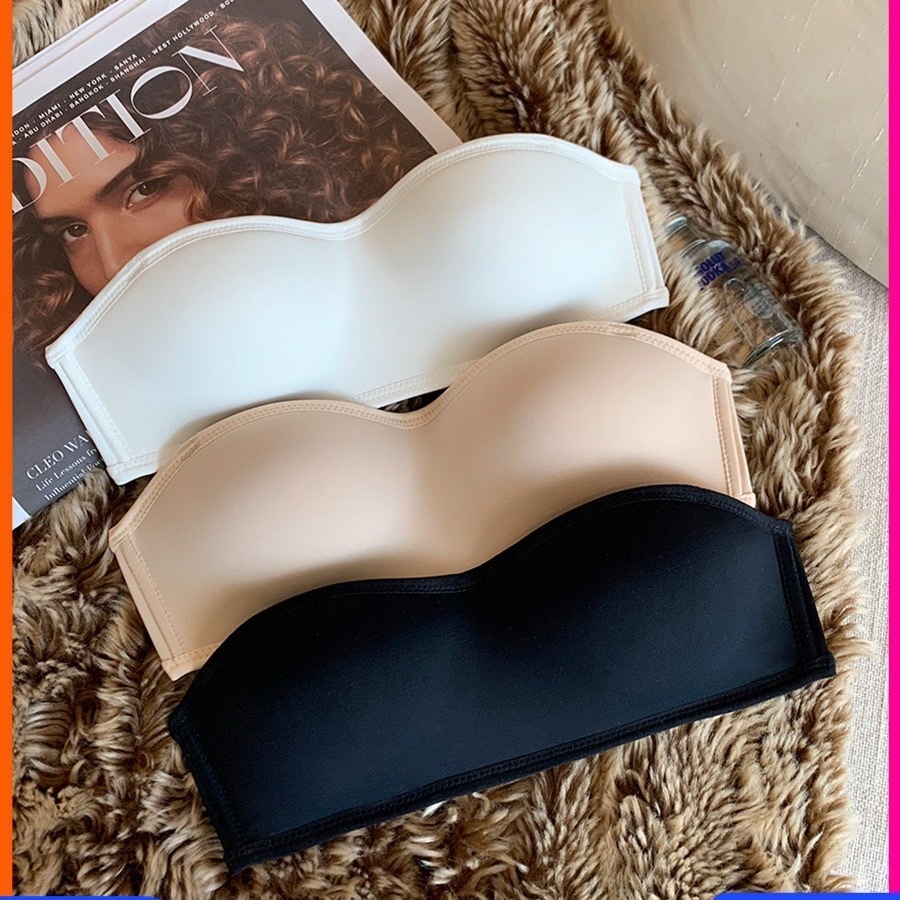 Women's Bra Invisible Underwear Sexy Push Bra Removable Shoulder Strap ...