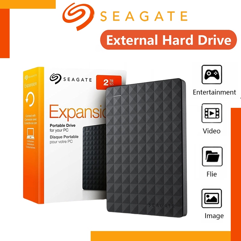Seagate External Hard Drive USB HDD Enclosure Portable - Main Image
