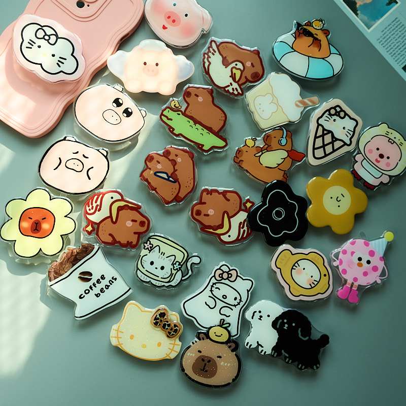 Mobile Phone Support Bracket Cartoon Airbag Bracket Folding Bracket ...