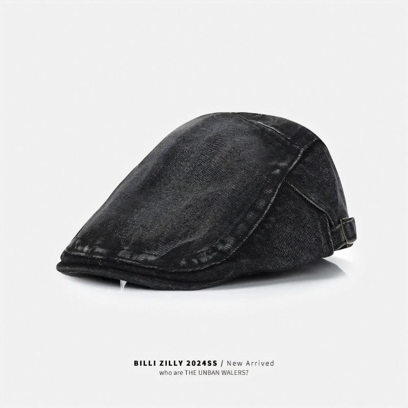 Washed Cowboy Forward Hat Female Spring Summer Style Japanese Retro ...