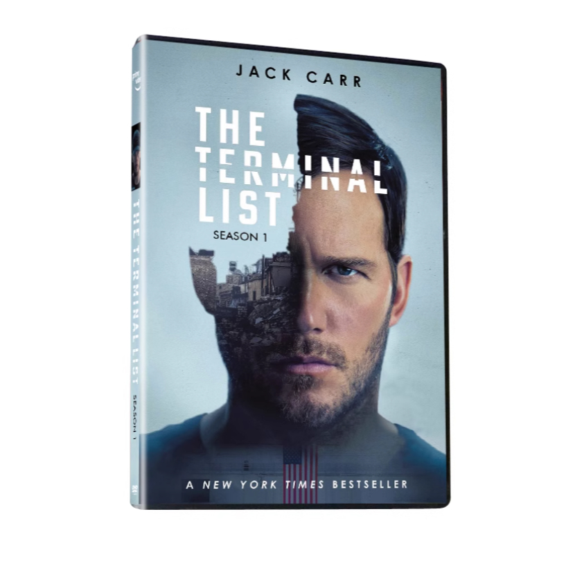 Original American Drama Ultimate List The Terminal List Season 1 2DVD