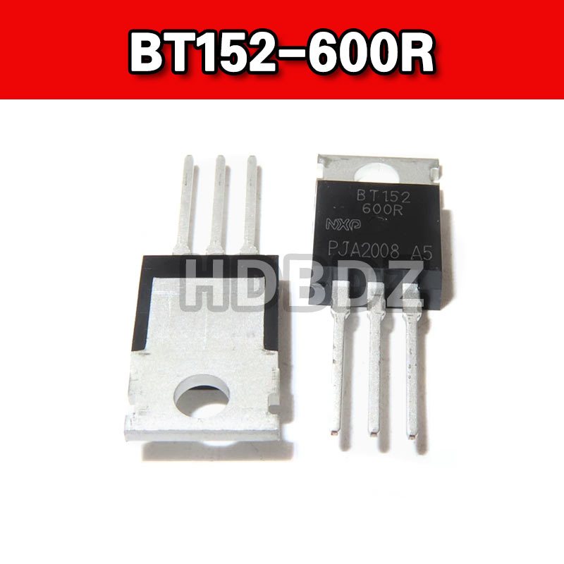 50 Stück BT152-600R Thyristor SCR – TO-220 Gehäuse | SMW Marke Dimmer Bauteil