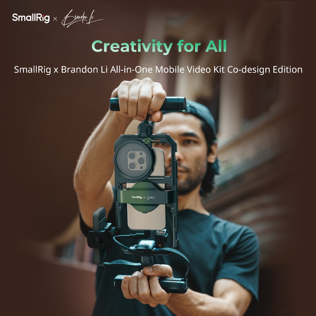SmallRig x Brandon Li All-in-One Mobile Video Kit Co-design Edition For ...