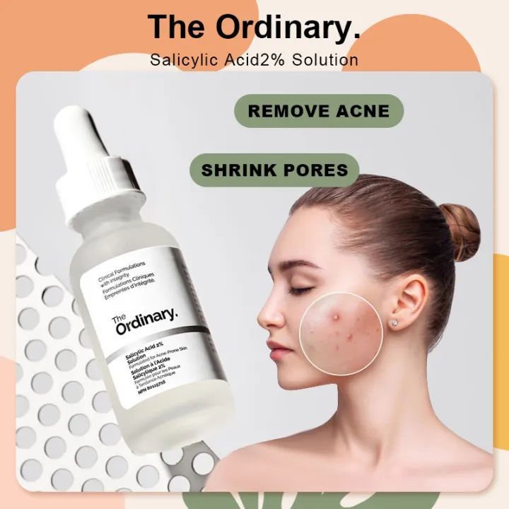 The Ordinary Salicylic Acid Serum For Face Pimple Remover Acne Scars And Pores Skin Care zz Shopee Philippines