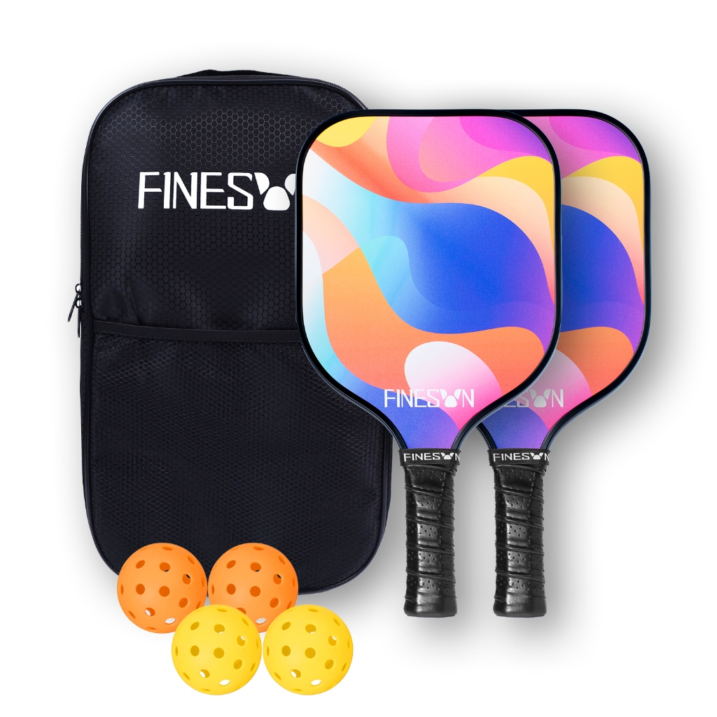 Pickleball rackets USAPA approved fiberglass surface pickleball set ...