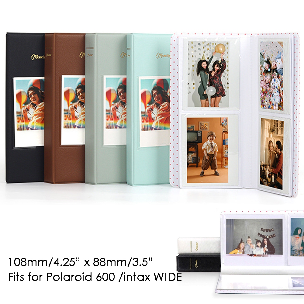 Instax Mini Fujifilm Instax Wide Photo Album 64 Pockets Album For
