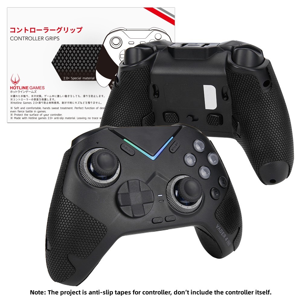 HOTLINE GAMES 2.0 PLUS Controller Grip Tape For Flydigi Vader 4 Pro ...