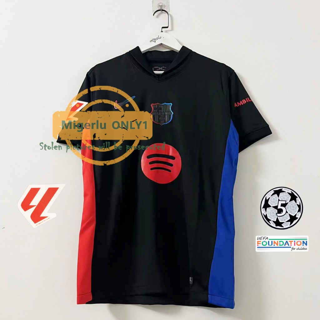 Fans edition 24/25 Barcelona away competition jersey S-4XL | Shopee
