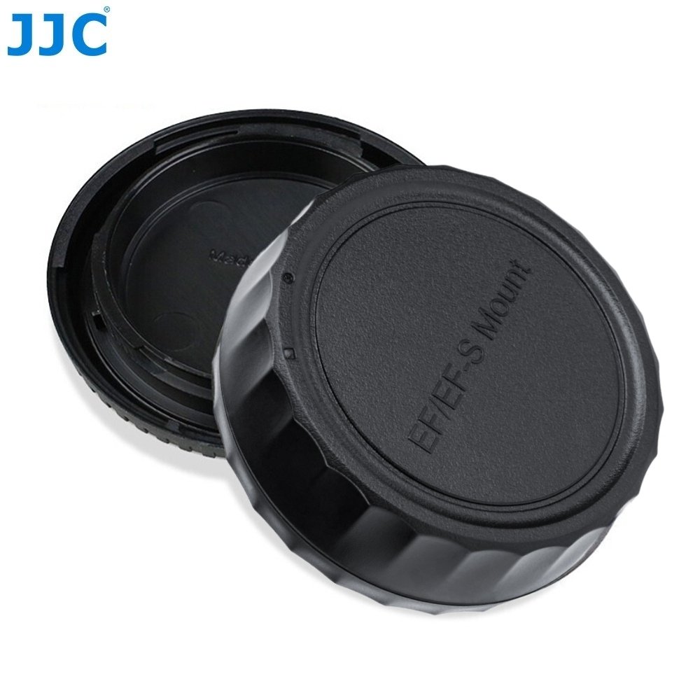 JJC Camera Body Cap Rear Lens Cap Set for Canon EF EF-S Mount EOS