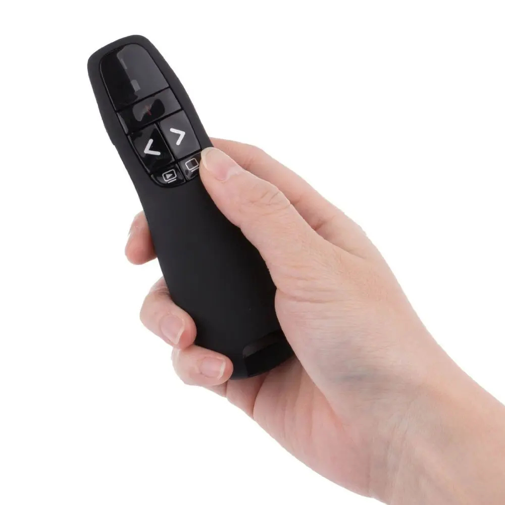 5mw Wireless Presenter Red Laser Pointer R400 2.4Ghz USB PPT Remote ...