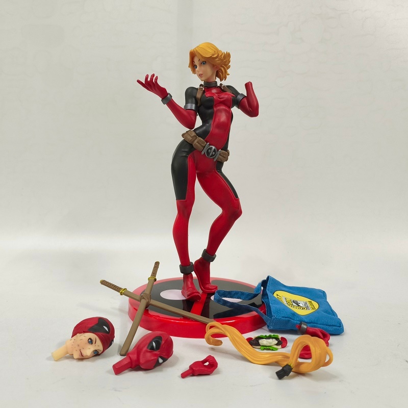 9''ML Bishoujo Statue Superheroes Lady Deadpool PVC Figure New No Box ...