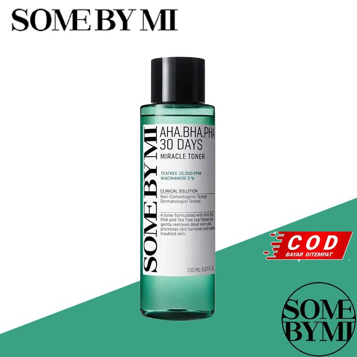 SOME BY MI AHA BHA PHA 30 Days Miracle Toner150ml Daily Blackhead
