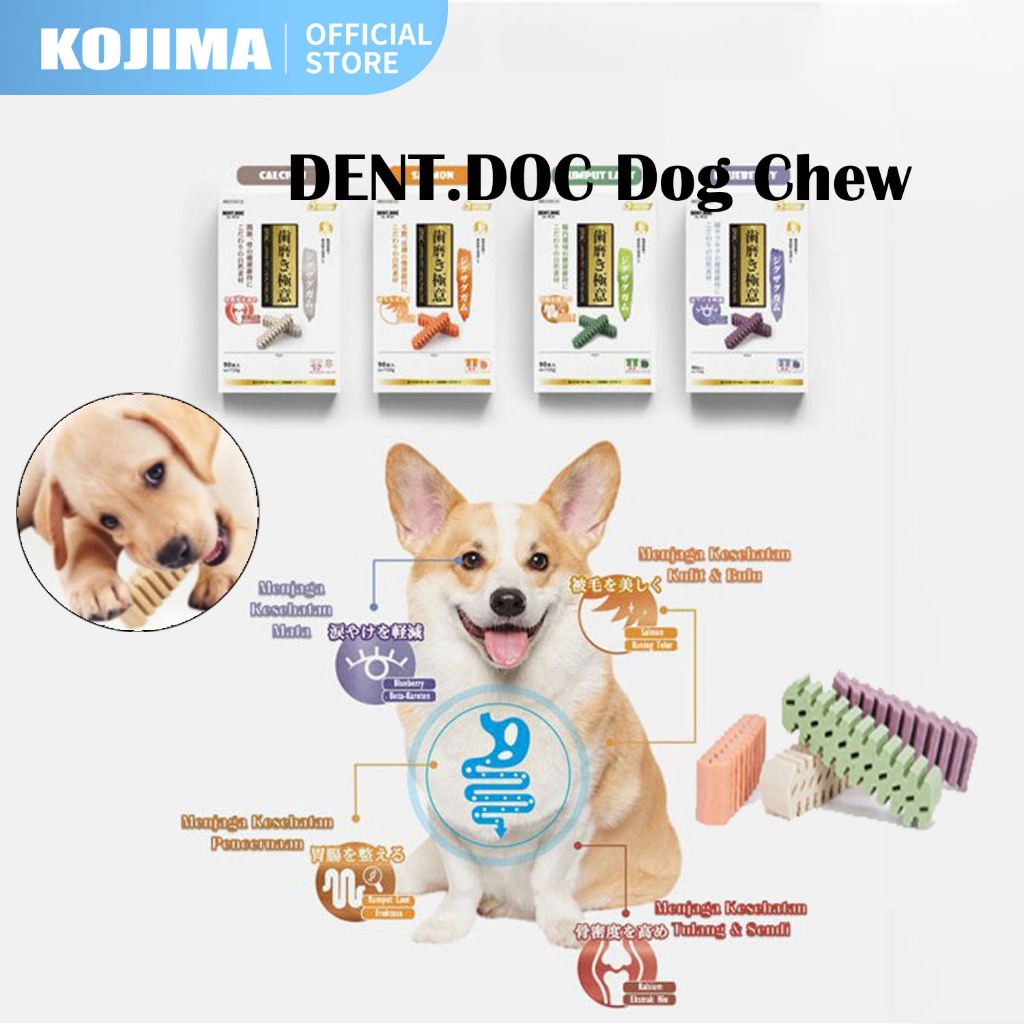 【New】Japan DentDoc Dog Treat Dental Stick for Dog Nutrition Dental
