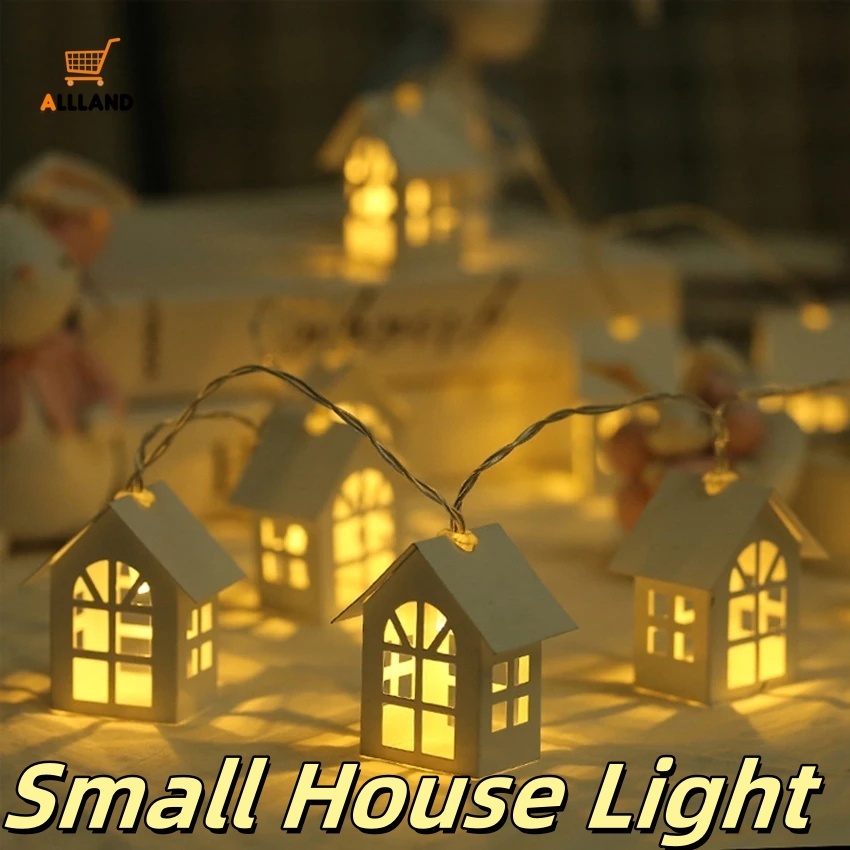 2M Christmas Tree House Style LED String Lights/ Xmas Tree Hanging ...