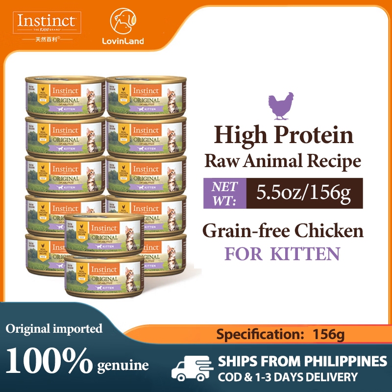 Picture Idea: Instinct Original Wet Canned Cat Food For Kittens High Animal