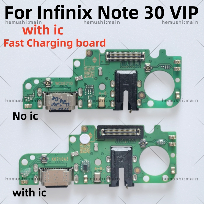 USB Charging charger port board For Infinix Note 30 VIP X6710 Mainboard ...
