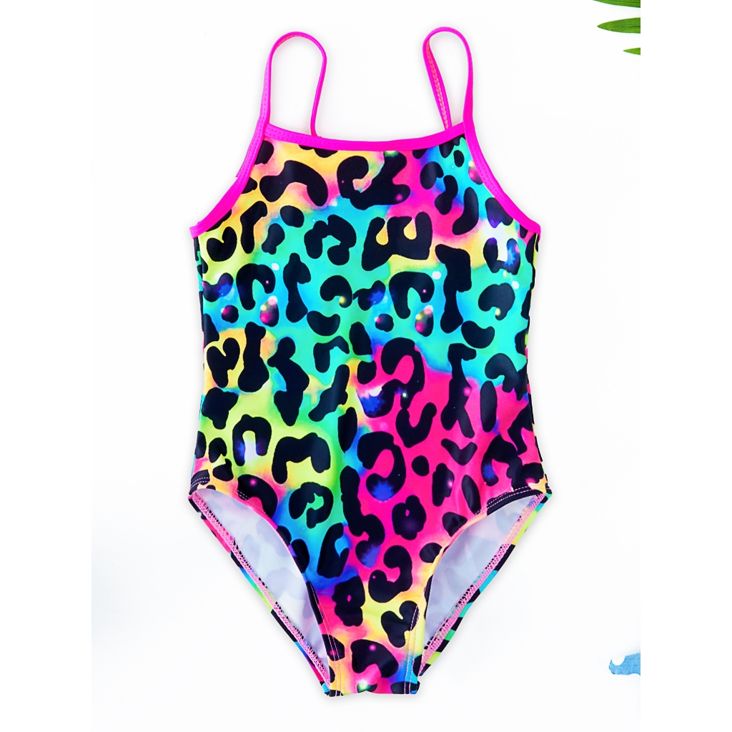 rainbow-leopard-one-piece-beach-swimwear-for-little-girls-with