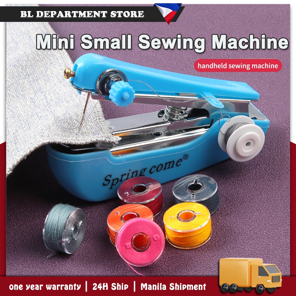 Hình ảnh Electric Sewing Machine Hand Held Sewing Machine Mini  White Stitch Quick Sew Rechargeable For Home Knitting Clothing Pants Beginners 249812022
