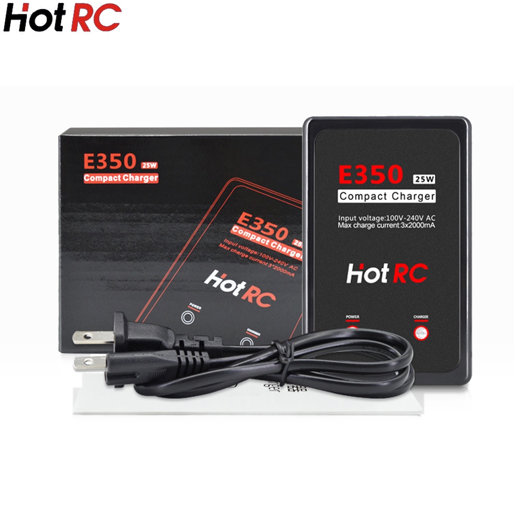 Etrogo Chargeur Batterie Lipo 2S 3S 11.1V/7.4V 25W 2000mA équilibrée