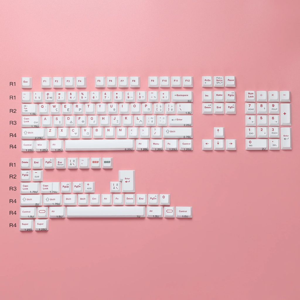 Irish Cherry Profile Keycaps | Shopee Philippines