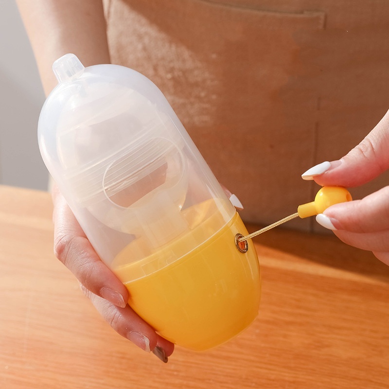 Household Golden Egg Whisk Plastic Manual Rope Egg Equalizer Egg