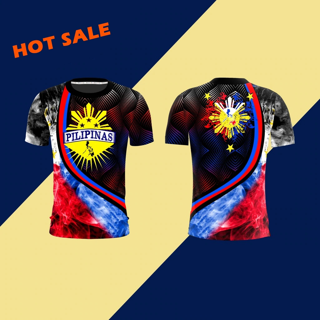 PILIPINAS SHIRT Full Sublimation 3D TShirt Summer Short Seeve Tee