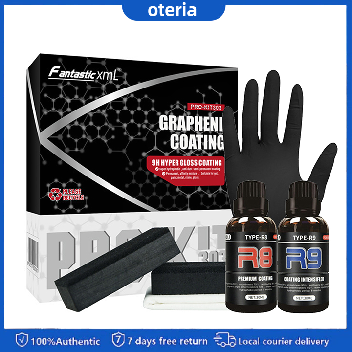 Graphene Coating Hydrophobic Protective Car Ceramic Coating 9H Graphene ...
