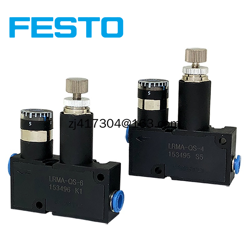 FESTO Micro Pressure Regulator LRMA-QS-6 8 LRMA-QS-4 RVUM6-6 RVUM4-4 ...