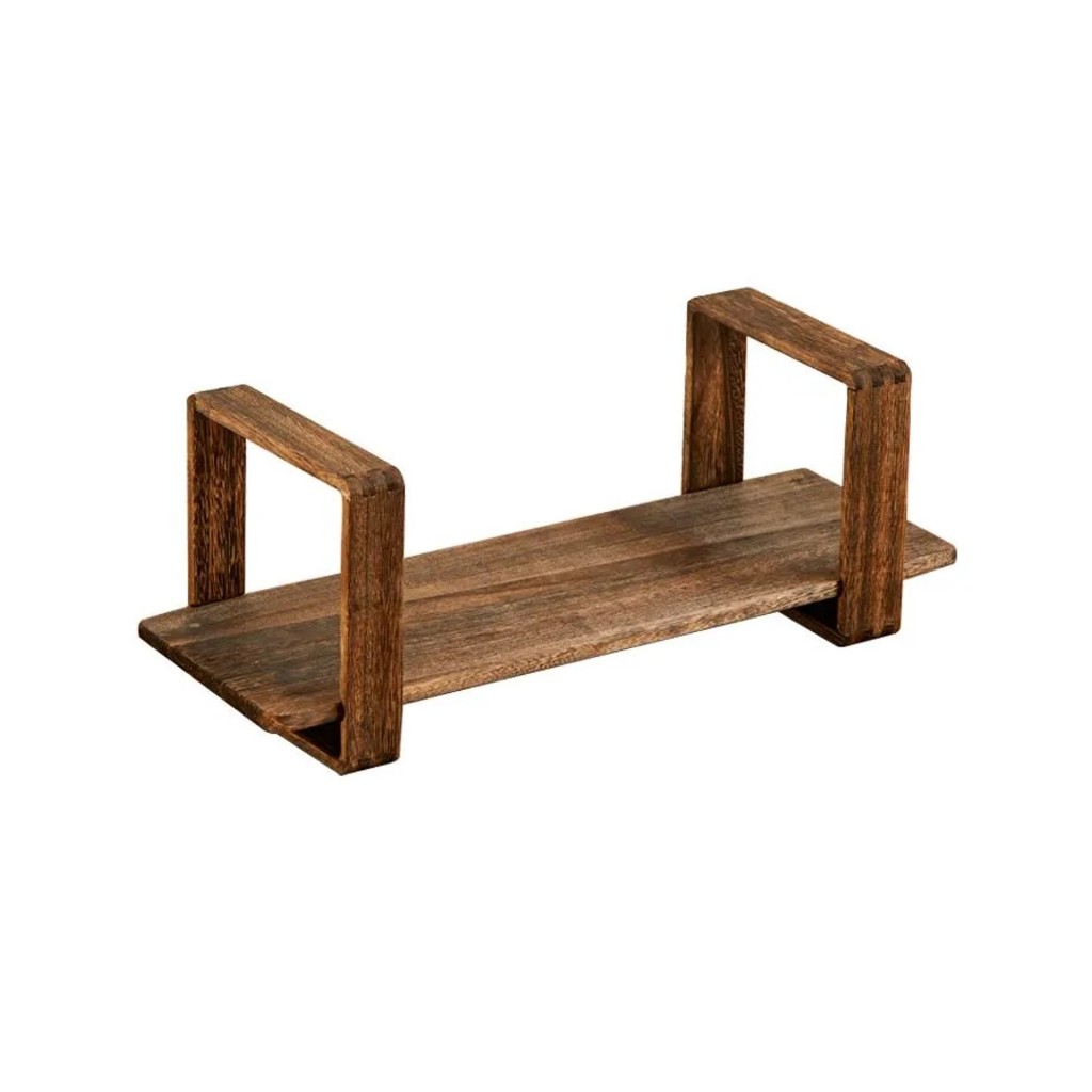 Solid Wood Desktop Small Bookshelf Student Children Simple Storage Book ...