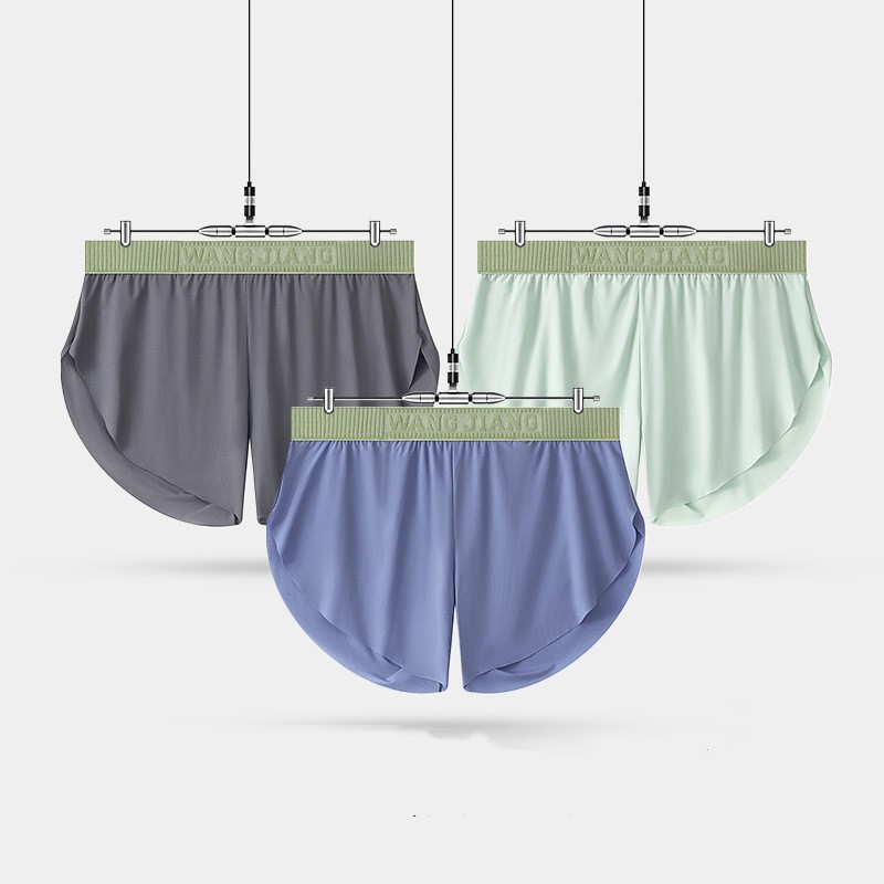 Man Ice Silk Boxers Men Pouch Jockstrap Bulge Underwear | Shopee ...